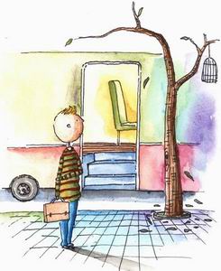 人生如坐公交车