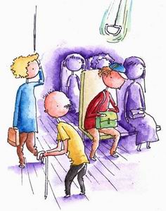 人生如坐公交车