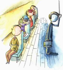 人生如坐公交车