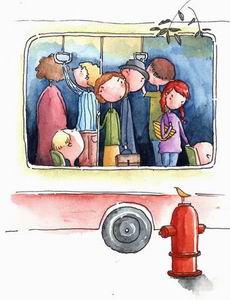 人生如坐公交车