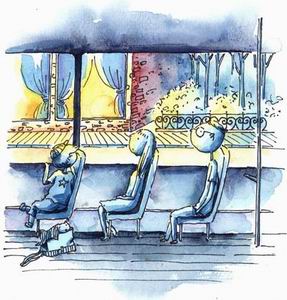 人生如坐公交车