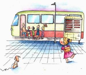 人生如坐公交车